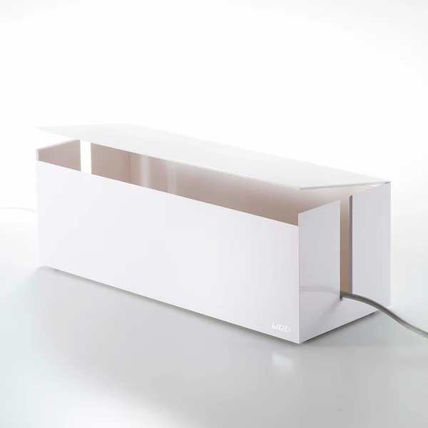 Kabelbox Web - Kunststoff - Weiß - Image 4