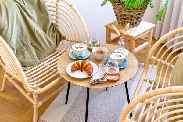 Kaffeetassenset Panki 8-teilig - Steinzeug - Weiß - Image 3
