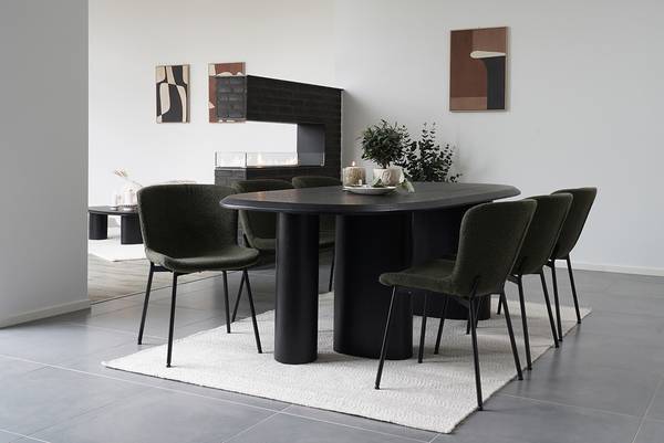 Kerzenhalter Mbean - Braun - Farbglas - 12 x 12 x 12 cm - Image 4