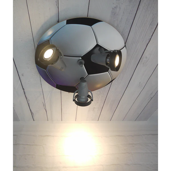 Kinderzimmerleuchte Fußball IV - Eisen / Polyacryl - 3-flammig - Image 2