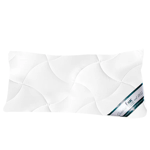 Kissen Klima Active Plus - Baumwolle / Polyester - Weiß - 40 x 80 cm