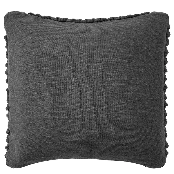 Kissen SOFT NEEDLE - Baumwolle / Polyester - Anthrazit - Image 3