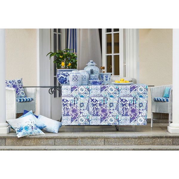 Kissen Summer Garden IV - Blau - Image 2