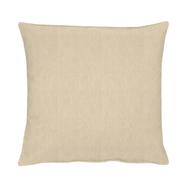 Kissen Torino - Webstoff - Sand - 48 x 48 cm