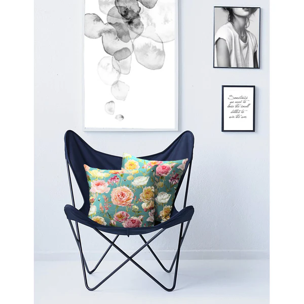 Kissenbezug 7701 - Polyester / Baumwolle - Türkis - 40 x 40 cm - Image 2