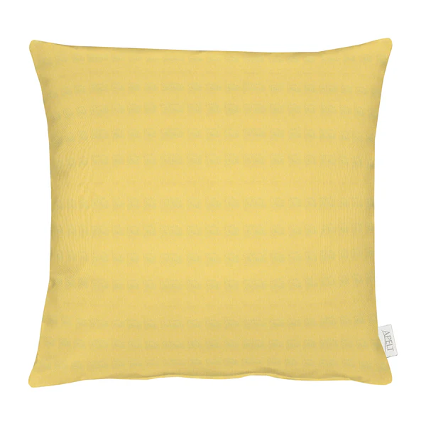 Kissenbezug Adrar - Webstoff - Safrangelb - 49 x 49 cm