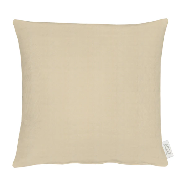 Kissenbezug Adrar - Webstoff - Warmes Beige - 40 x 40 cm