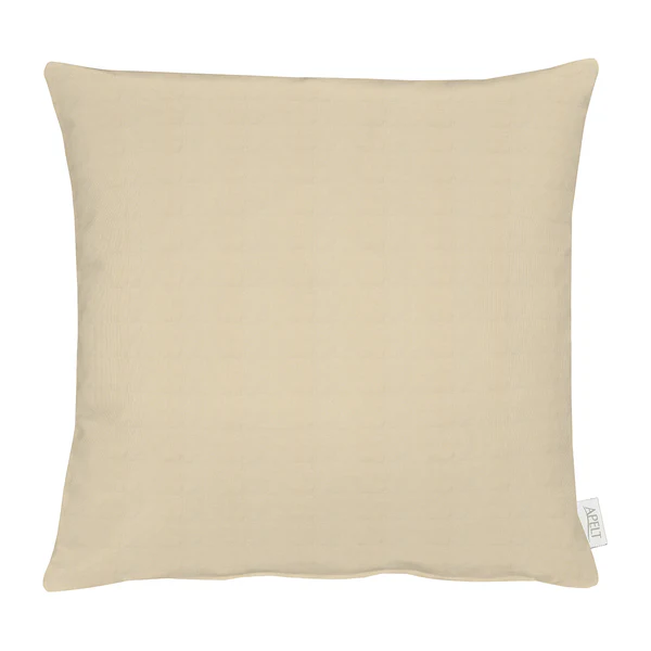 Kissenbezug Adrar - Webstoff - Warmes Beige - 49 x 49 cm