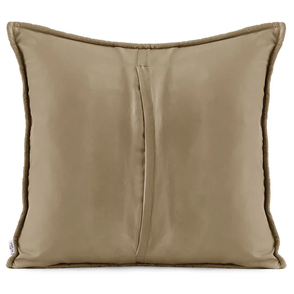 Kissenbezug Aila (2-er Set) - Polyester / Velvet-Optik - Cappuccino - 45 x 45 cm - Image 2