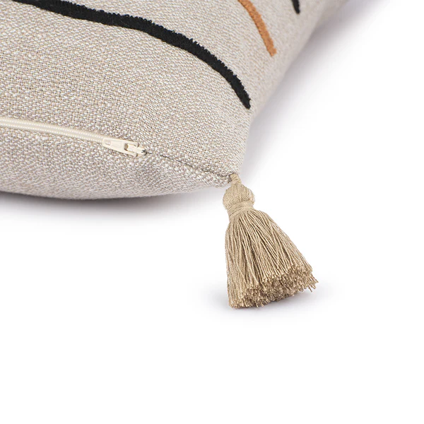 Kissenbezug Boho II - Mischgewebe - Beige - Image 5