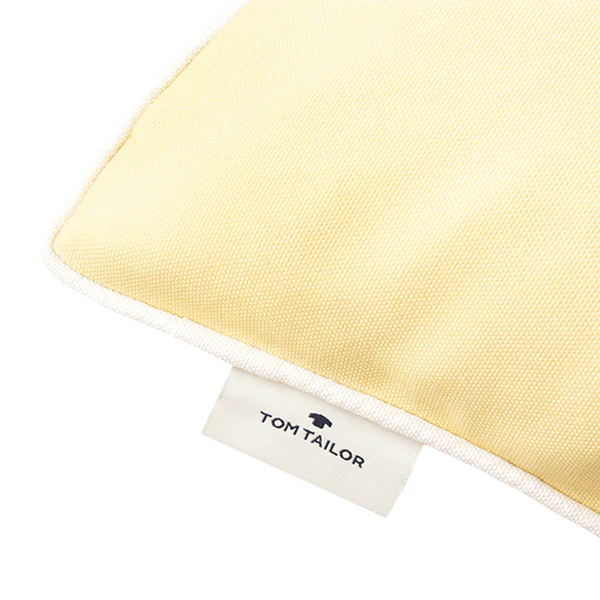 Kissenbezug Dove Signature - Polyester / Baumwolle - Gelb - Image 4