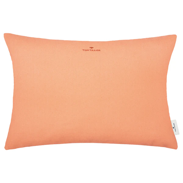 Kissenbezug Dove Signature - Polyester / Baumwolle - Koralle
