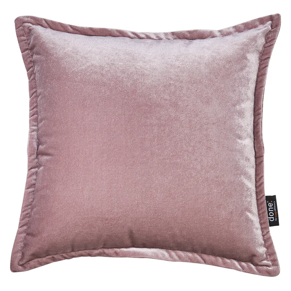 Kissenbezug Glam - Mischgewebe - Mauve - 45 x 45 cm