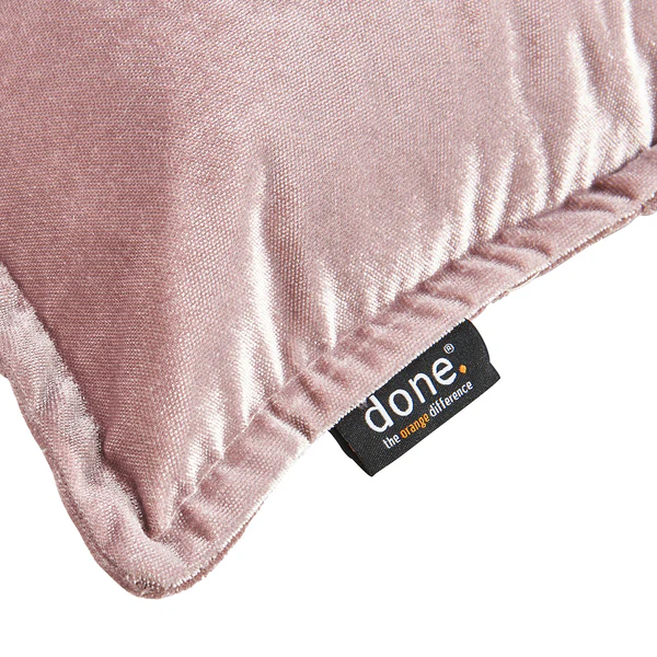 Kissenbezug Glam - Mischgewebe - Mauve - 45 x 45 cm - Image 3