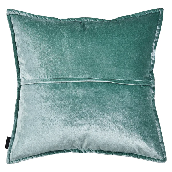Kissenbezug Glam - Mischgewebe - Petrol - 65 x 65 cm - Image 2