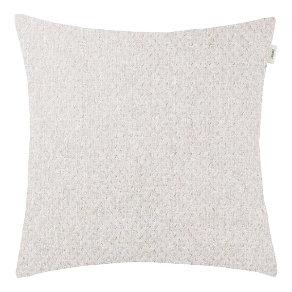 Kissenbezug Harp Structure - Polyester - Creme - 45 x 45 cm