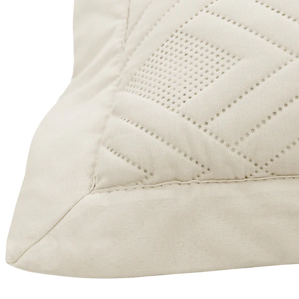 Kissenbezug Helia (2er-Set) - Polyester - Beige - 50 x 70 cm - Image 5