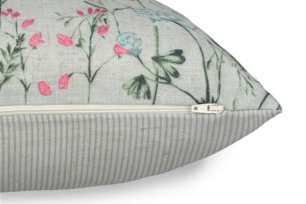 Kissenbezug Herbarium - Polyester / Leinen - Multicolor - 45 x 45 cm - Image 3