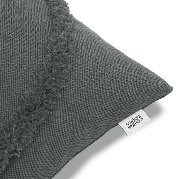 Kissenbezug Join - Polyester / Baumwolle - Grau - Image 4