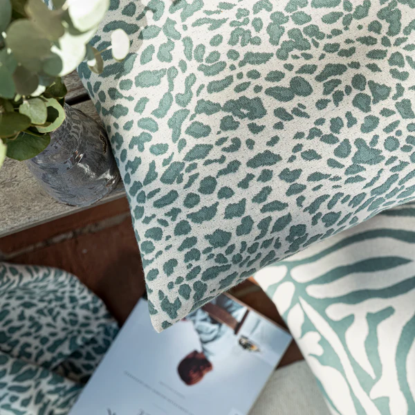 Kissenbezug Leopardo - Jacquard - Grün - Image 3