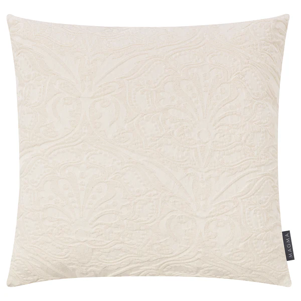 Kissenbezug Levelin - Jacquard - Beige - 50 x 50 cm