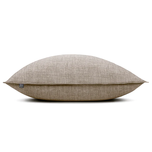Kissenbezug Lino II - Baumwolle - Taupe - 60 x 70 cm