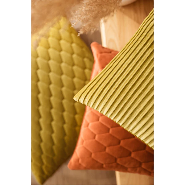 Kissenbezug Magali - Samt - Senfgelb - Image 2