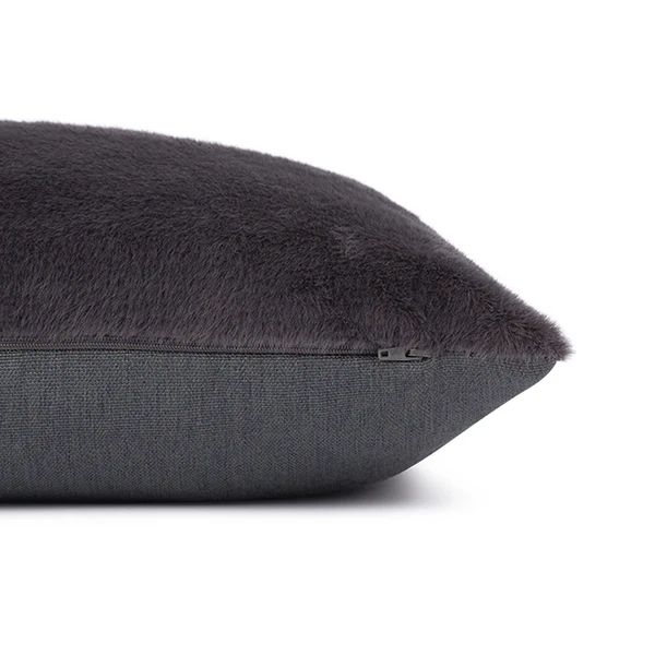 Kissenbezug Natural Fur - Polyester - Anthrazit - Image 4
