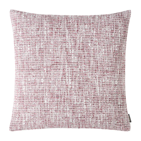 Kissenbezug Nica - Mischgewebe - Rot - 50 x 50 cm