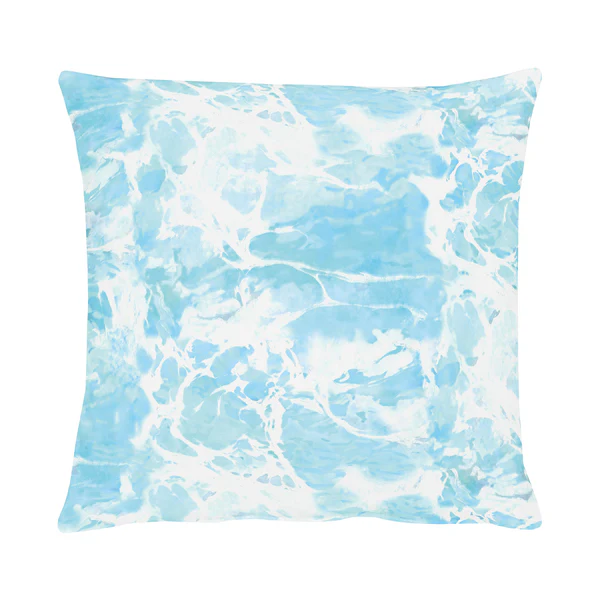 Kissenbezug Portofino II - Hellblau - 49 x 49 cm