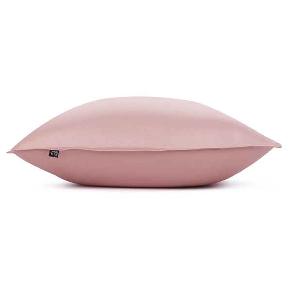 Kissenbezug Satinado II (2er-Set) - Baumwolle Satin - Rosa - 50 x 50 cm