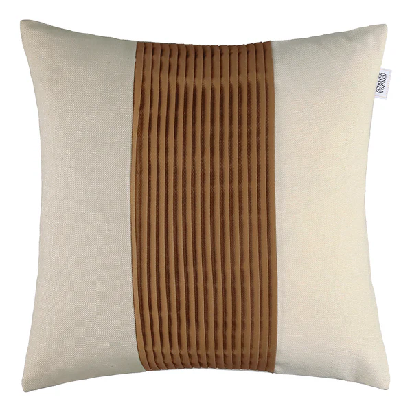 Kissenbezug Scan - Polyester / Baumwolle - 45 x 45 cm - Sand