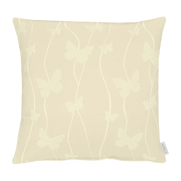 Kissenbezug Sunny - Webstoff - Creme - 49 x 49 cm