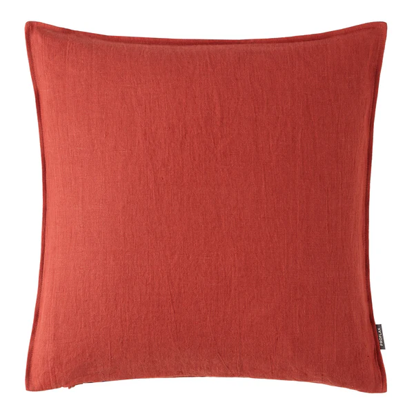 Kissenbezug Sven - Leinen - Matt Orange - 40 x 40 cm