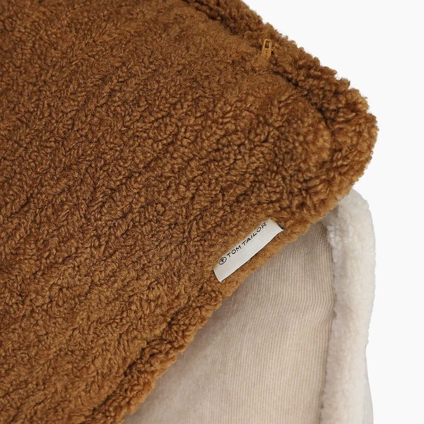 Kissenbezug Teddy - Polyester - Braun - Braun - Image 7
