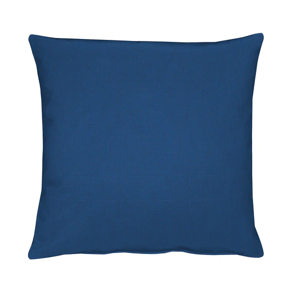 Kissenbezug Torino - Webstoff - Marineblau - 49 x 49 cm