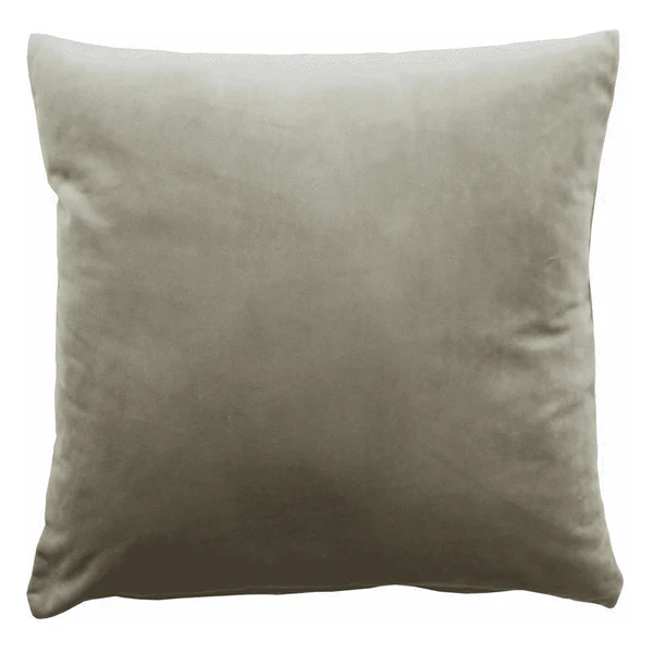 Kissenbezug Uni - Polyester - Grau - 50 x 50 cm