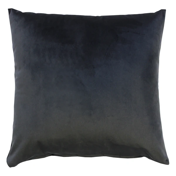 Kissenbezug Uni - Polyester - Schwarz - 40 x 40 cm