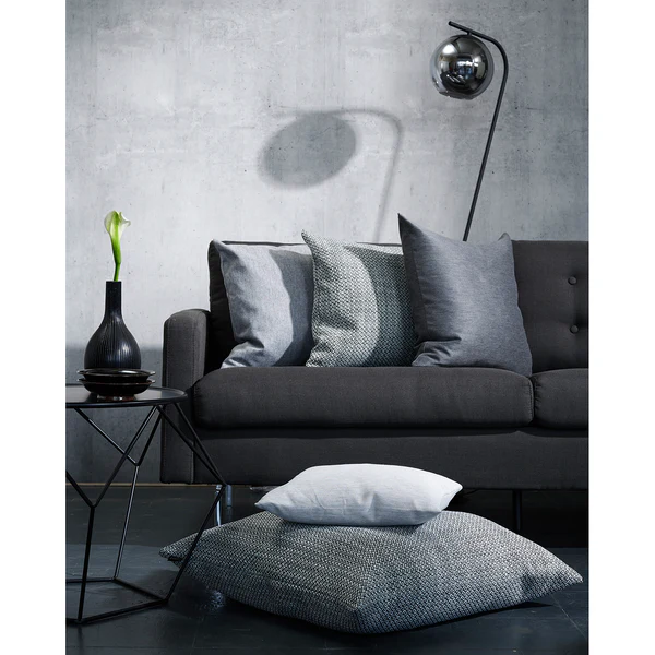 Kissenbezug Vermont - Polyester - Grau - 46 x 46 cm - Image 2