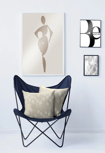 Kissenhülle 5701 - Viskose / Polyester - Beige - 49 x 49 cm - Beige - Image 2