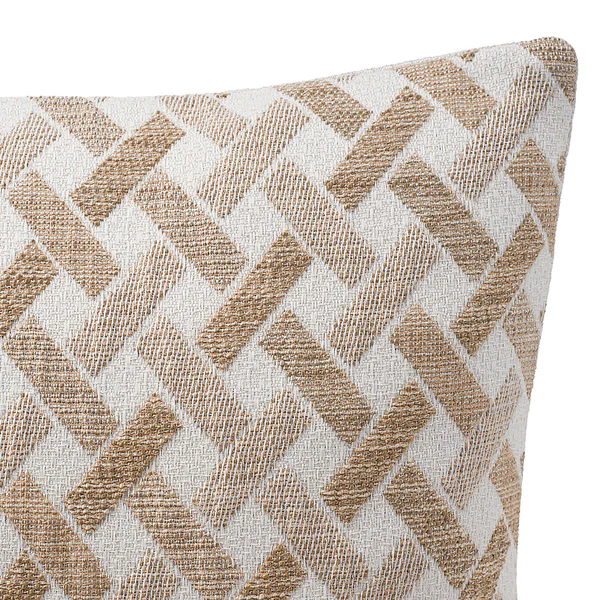 Kissenhülle Dacapo - Polyester - Taupe - 50 x 50 cm - Image 3