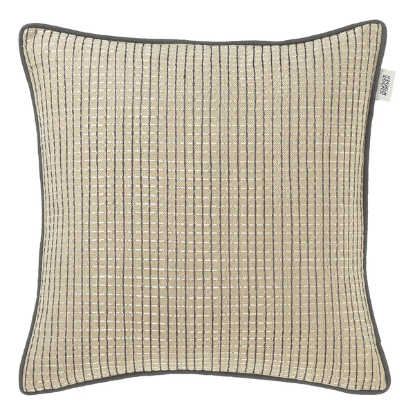 Kissenhülle Detail - Polyester / Baumwolle - 38 x 38 cm - Sand
