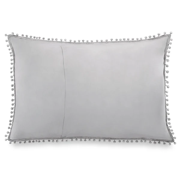 Kissenhülle Ladore 2er-Set - Polyester - Lichtgrau - 70 x 50 cm - Image 2