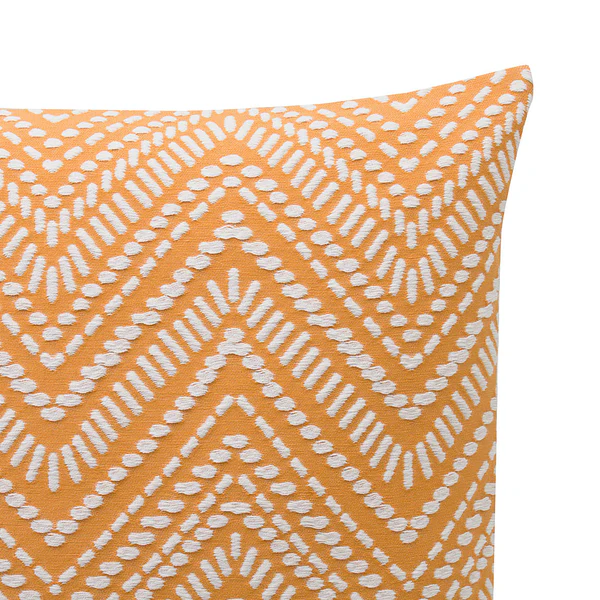 Kissenhülle Manduro - Polyester / Baumwolle - Apricot - 50 x 50 cm - Image 3