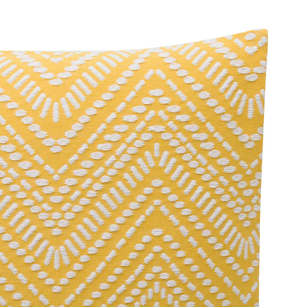 Kissenhülle Manduro - Polyester / Baumwolle - Senfgelb - 40 x 40 cm - Image 3