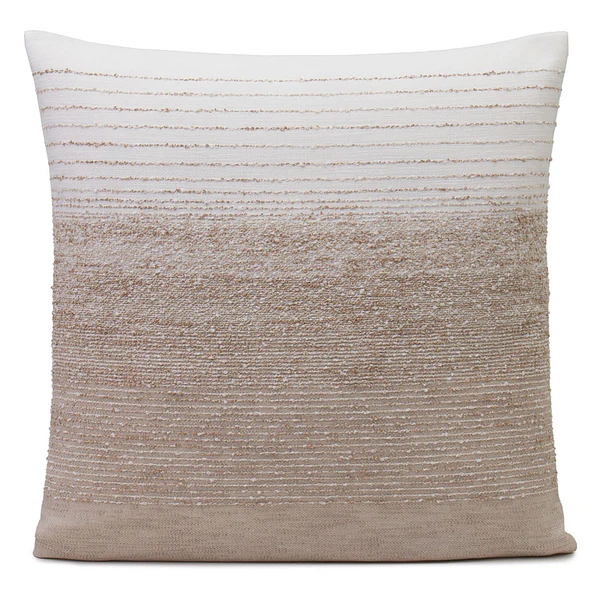Kissenhülle Russel - Polyester / Viskose - Creme - 50 x 50 cm