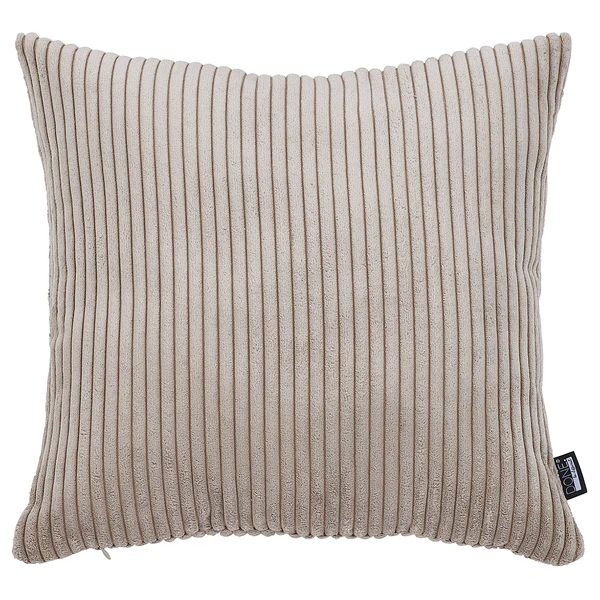 Kissenhülle Zoom - Polyester / Nylon - Taupe - 45 x 45 cm