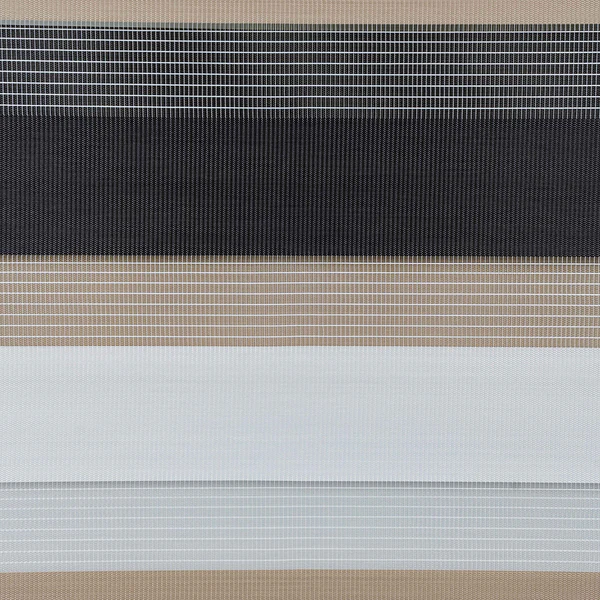 Klemmfix Doppelrollo just-triple - Polyester - Schwarz / Cappuccino - 60 x 160 cm - Image 7