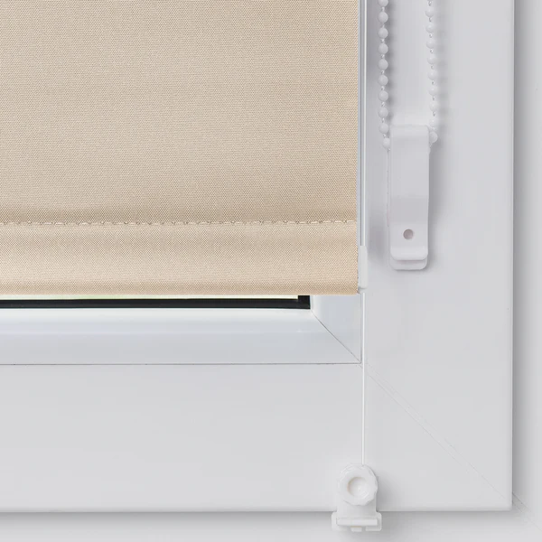 Klemmfix-Rollo Clanes - Polyester - Creme - 100 x 150 cm - Image 6