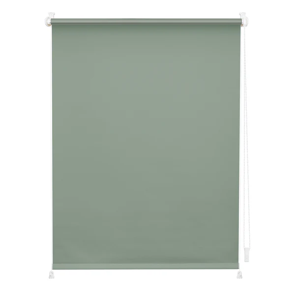 Klemmfix-Rollo Clanes - Polyester - Grün - 80 x 150 cm